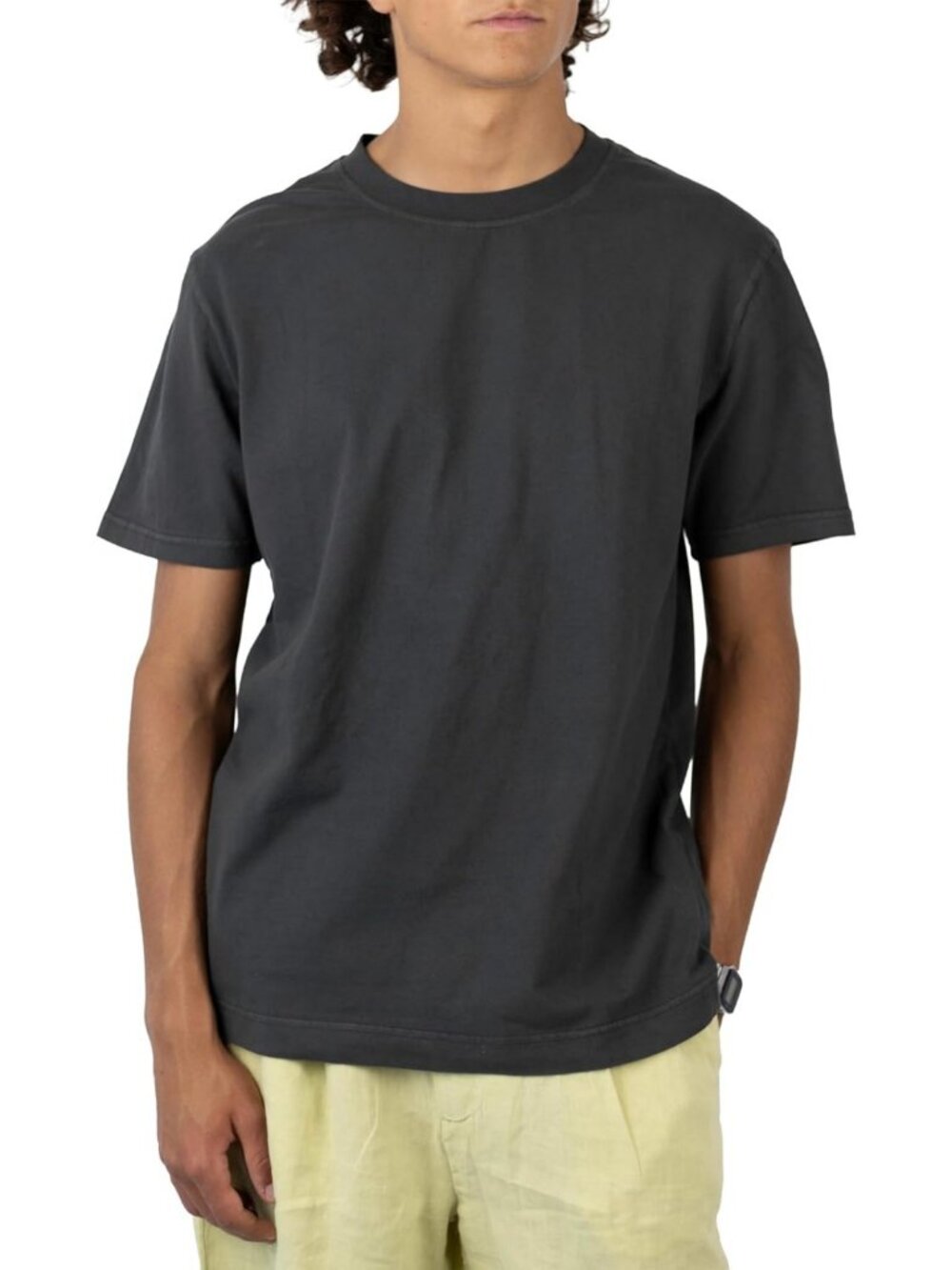 Men's Organic Cotton T-Shirts, Breathable & Soft, Pre-Washed, Carbon Brushed